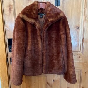 Vivienne Tam Faux Fur Jacket